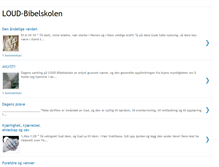 Tablet Screenshot of loudbibelskolen.blogspot.com