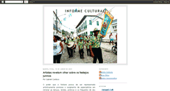 Desktop Screenshot of informecult.blogspot.com