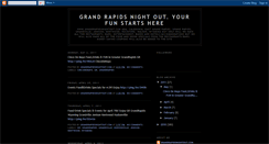 Desktop Screenshot of grandrapidsnightout.blogspot.com