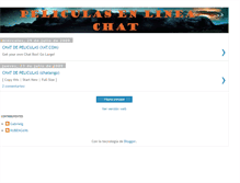 Tablet Screenshot of chatdepeliculasenlinea.blogspot.com
