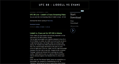 Desktop Screenshot of 88ufc88.blogspot.com