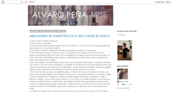 Desktop Screenshot of galeriaartealvaro.blogspot.com