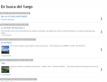 Tablet Screenshot of buscandoelfuego.blogspot.com