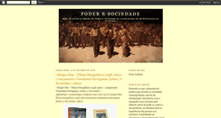 Desktop Screenshot of podersociedade.blogspot.com