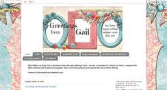 Desktop Screenshot of greetingsfromgail.blogspot.com