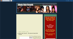 Desktop Screenshot of ethnicharigrowth.blogspot.com