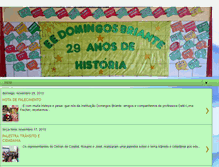 Tablet Screenshot of blogescoladomingosbriante.blogspot.com