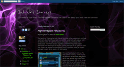 Desktop Screenshot of jaliyahsjourneys.blogspot.com