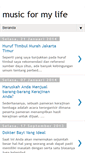 Mobile Screenshot of niezt-musicformylife.blogspot.com