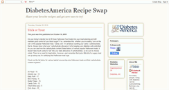 Desktop Screenshot of diabetesamerica-recipeswap.blogspot.com
