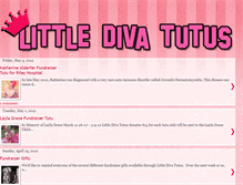 Tablet Screenshot of littledivatutus.blogspot.com