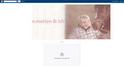 Desktop Screenshot of emotion-und-ich.blogspot.com