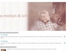 Tablet Screenshot of emotion-und-ich.blogspot.com