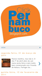 Mobile Screenshot of clickpernambuco.blogspot.com
