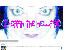 Tablet Screenshot of cherishthehellfire.blogspot.com