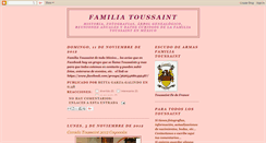 Desktop Screenshot of familiatoussaint.blogspot.com