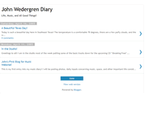 Tablet Screenshot of johnwedergren.blogspot.com