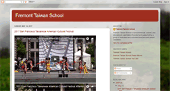 Desktop Screenshot of fremonttaiwanschool.blogspot.com