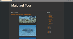Desktop Screenshot of majoauftour.blogspot.com