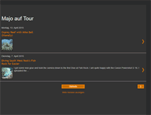 Tablet Screenshot of majoauftour.blogspot.com