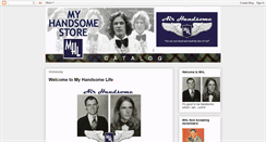 Desktop Screenshot of myhandsomelife.blogspot.com