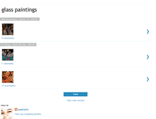 Tablet Screenshot of mariyathglasspainting.blogspot.com