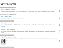 Tablet Screenshot of oliversjournal.blogspot.com
