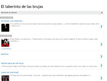 Tablet Screenshot of laberintodelasbrujas.blogspot.com