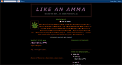 Desktop Screenshot of likeanamma.blogspot.com