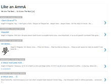 Tablet Screenshot of likeanamma.blogspot.com