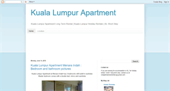 Desktop Screenshot of kualalumpurapartment.blogspot.com