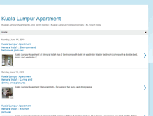 Tablet Screenshot of kualalumpurapartment.blogspot.com