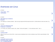 Tablet Screenshot of linxadv.blogspot.com
