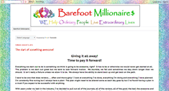 Desktop Screenshot of barefoot-millionaires.blogspot.com