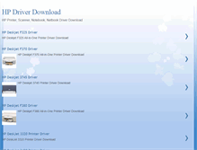 Tablet Screenshot of hp-driver-download.blogspot.com