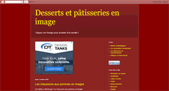 Desktop Screenshot of desserts-et-patisseries.blogspot.com