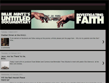 Tablet Screenshot of investigatingfaith.blogspot.com