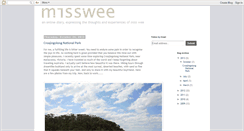 Desktop Screenshot of miss-wee.blogspot.com