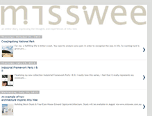 Tablet Screenshot of miss-wee.blogspot.com