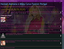 Tablet Screenshot of hannahmontanaemileycyrusportugal.blogspot.com