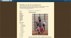Desktop Screenshot of kihelkonnasport.blogspot.com