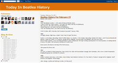 Desktop Screenshot of beatles-history.blogspot.com