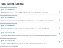 Tablet Screenshot of beatles-history.blogspot.com