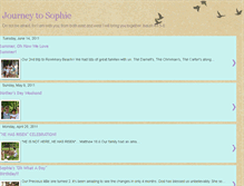 Tablet Screenshot of journeytosophiagrace.blogspot.com