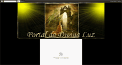 Desktop Screenshot of portaldivinaluz.blogspot.com