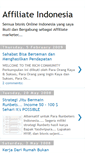 Mobile Screenshot of indo-affiliate.blogspot.com