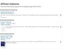 Tablet Screenshot of indo-affiliate.blogspot.com