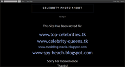 Desktop Screenshot of celebrity-photoshoot.blogspot.com