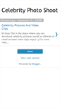 Mobile Screenshot of celebrity-photoshoot.blogspot.com