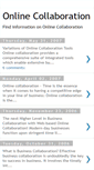 Mobile Screenshot of online-collaboration.blogspot.com